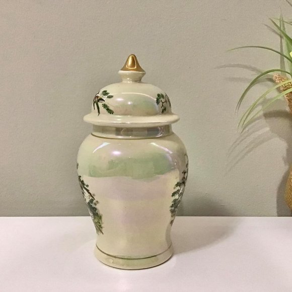 Vintage SADLER England Lidded Ginger Jar - Picture 2 of 7